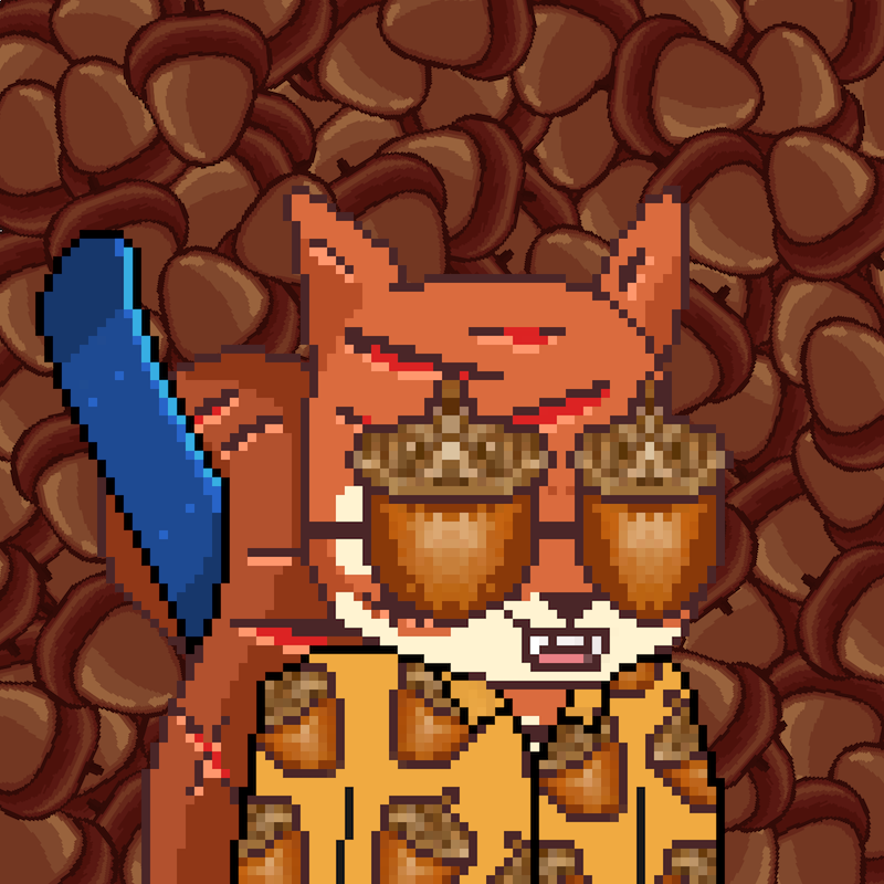 Pixel Squirrels #217